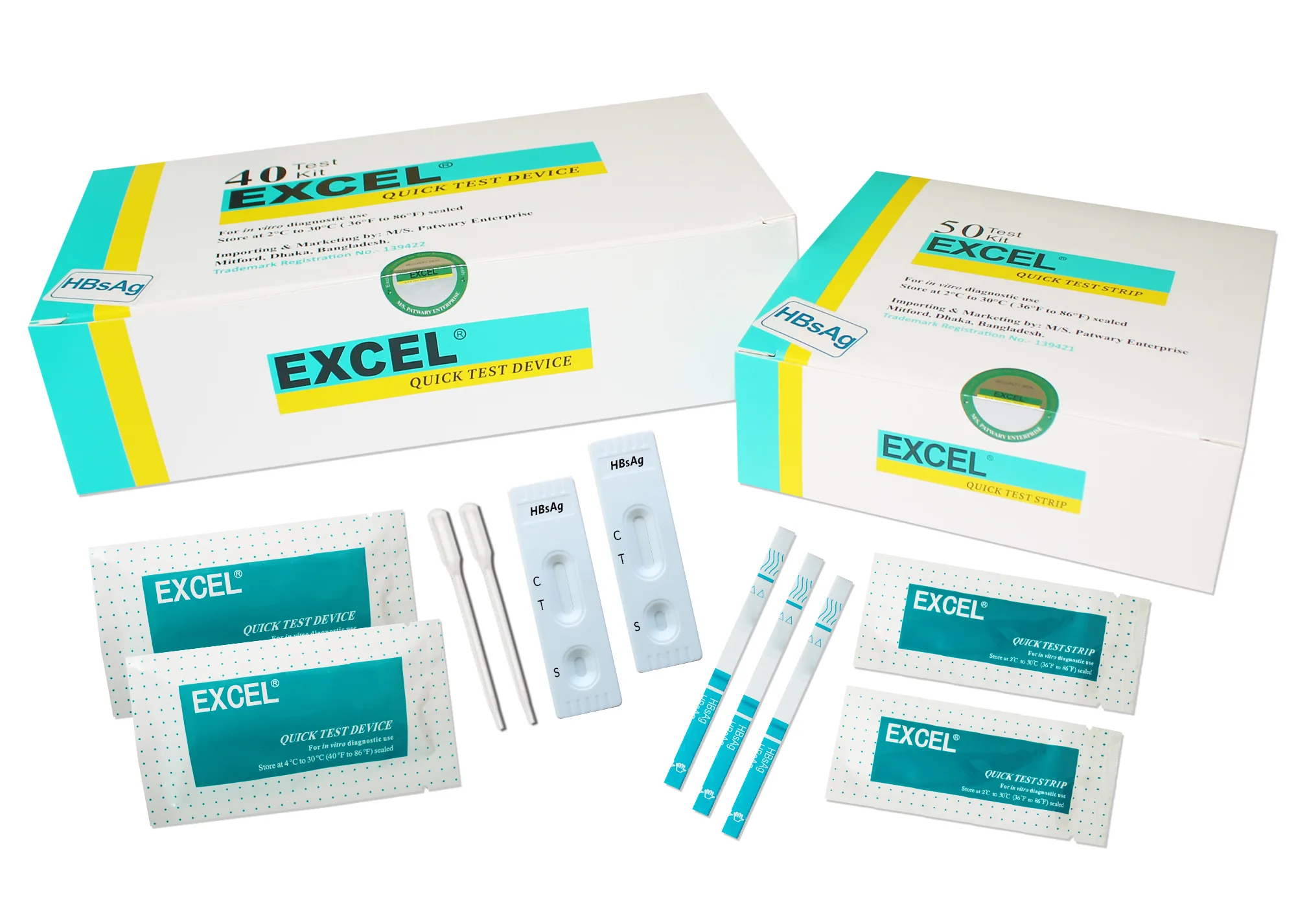Excel HBsAg Rapid Test